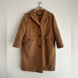 Stylish Tan Overcoat